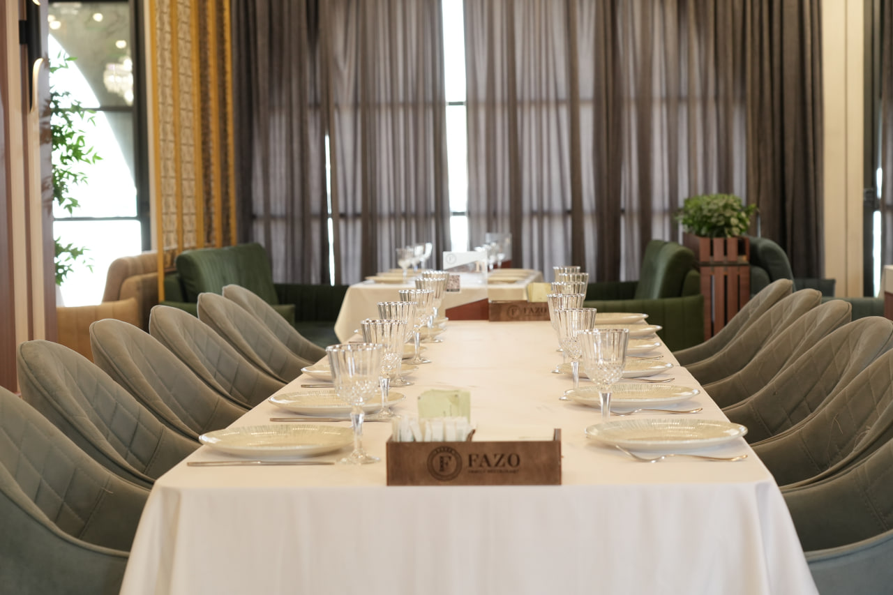 Fazo Family Restaurant — современное гастрономическое место в Намангане