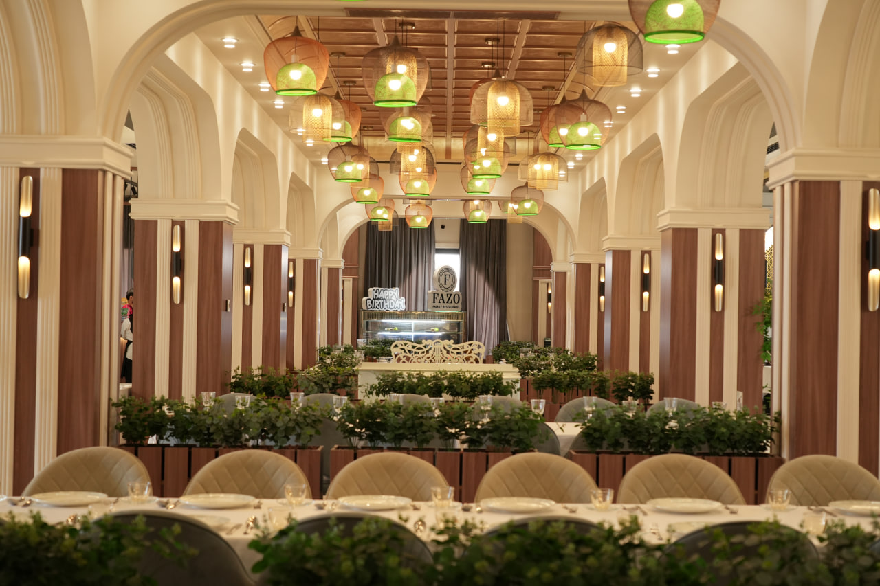 Fazo Family Restaurant — современное гастрономическое место в Намангане