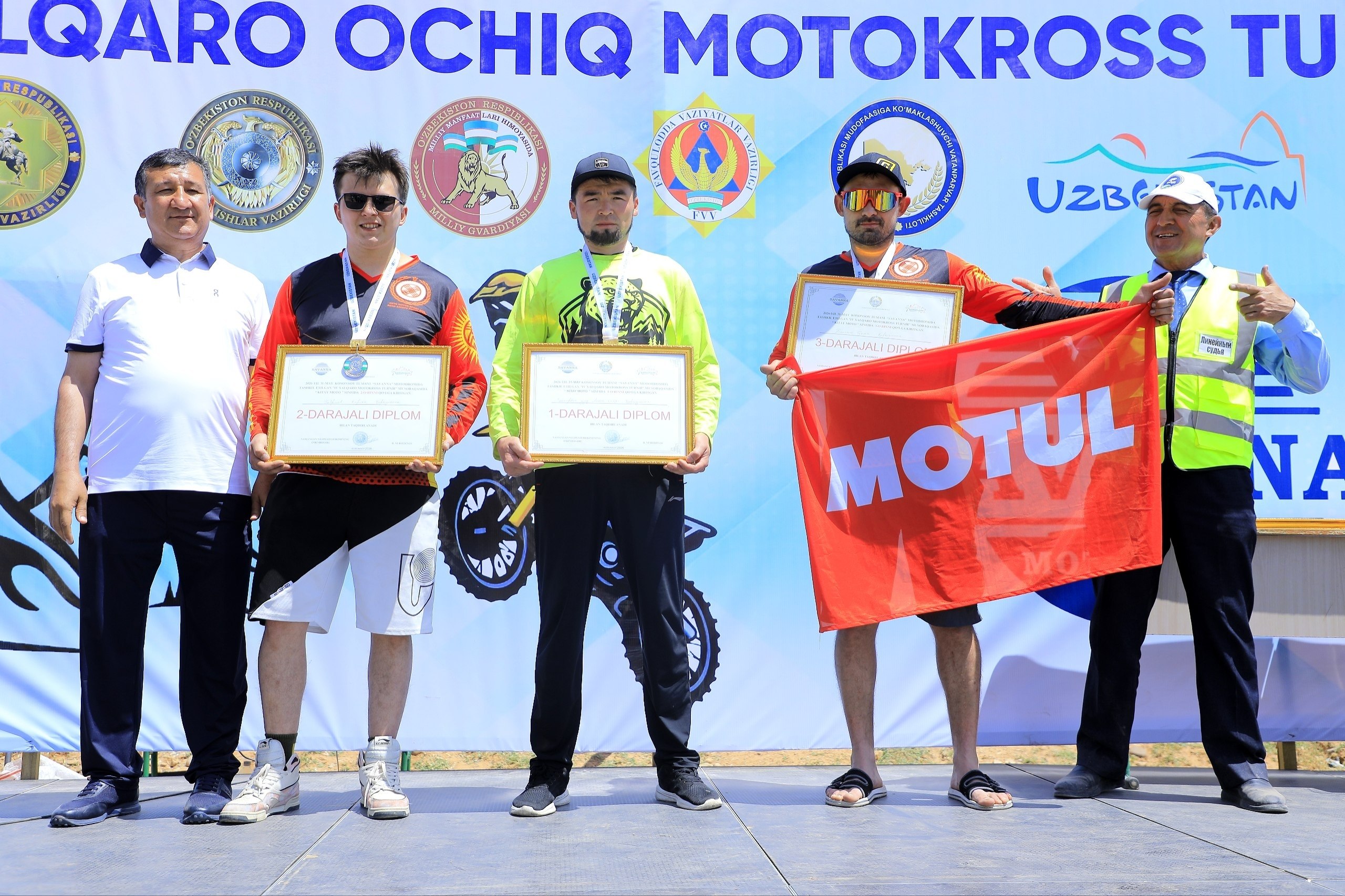 IV International Motocross Championship held in Kosonsoy as part of the International Flower Festival