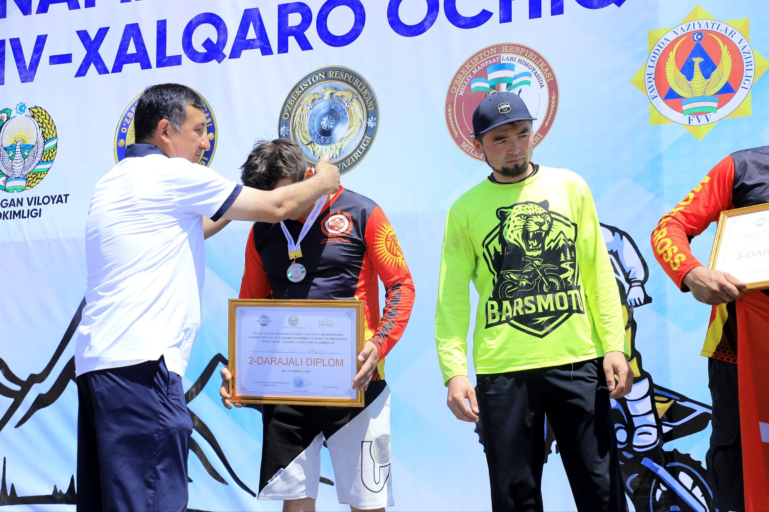 IV International Motocross Championship held in Kosonsoy as part of the International Flower Festival