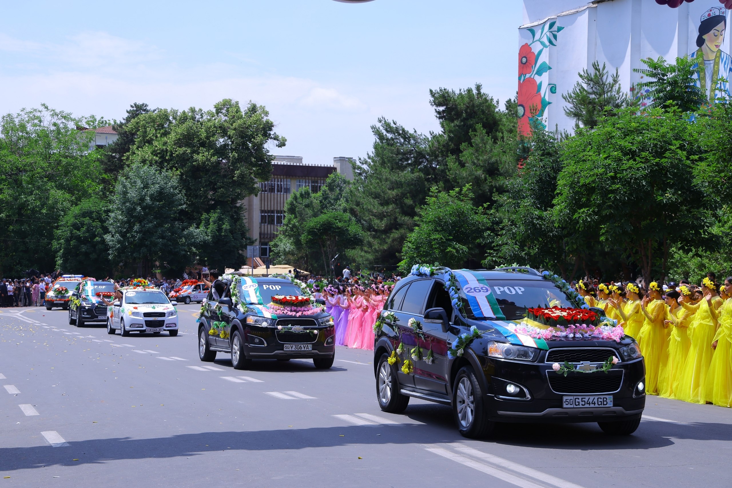 Namangan Once Again Becomes the Capital of Flowers: The 65th International Flower Festival Continues