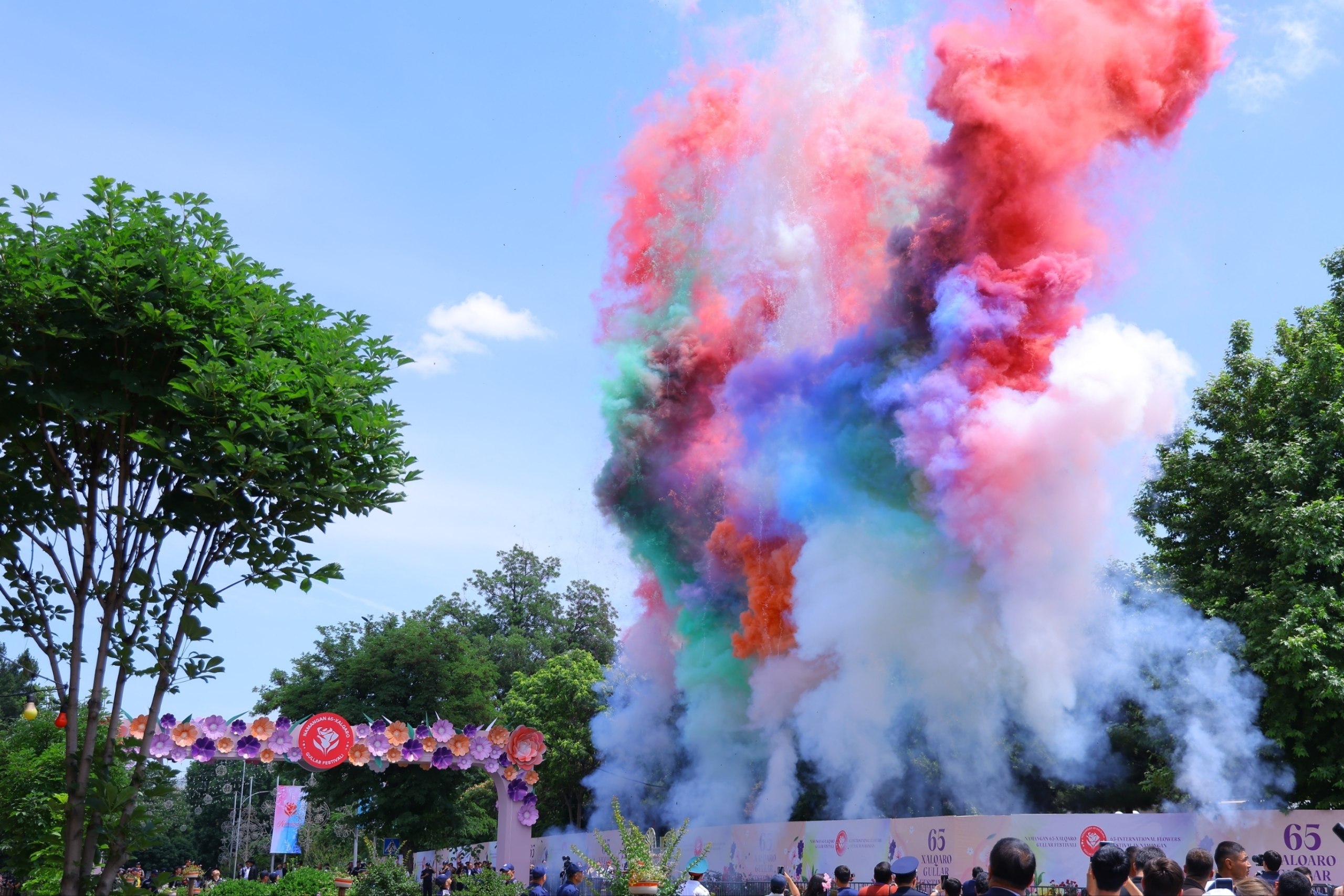 Namangan Once Again Becomes the Capital of Flowers: The 65th International Flower Festival Continues