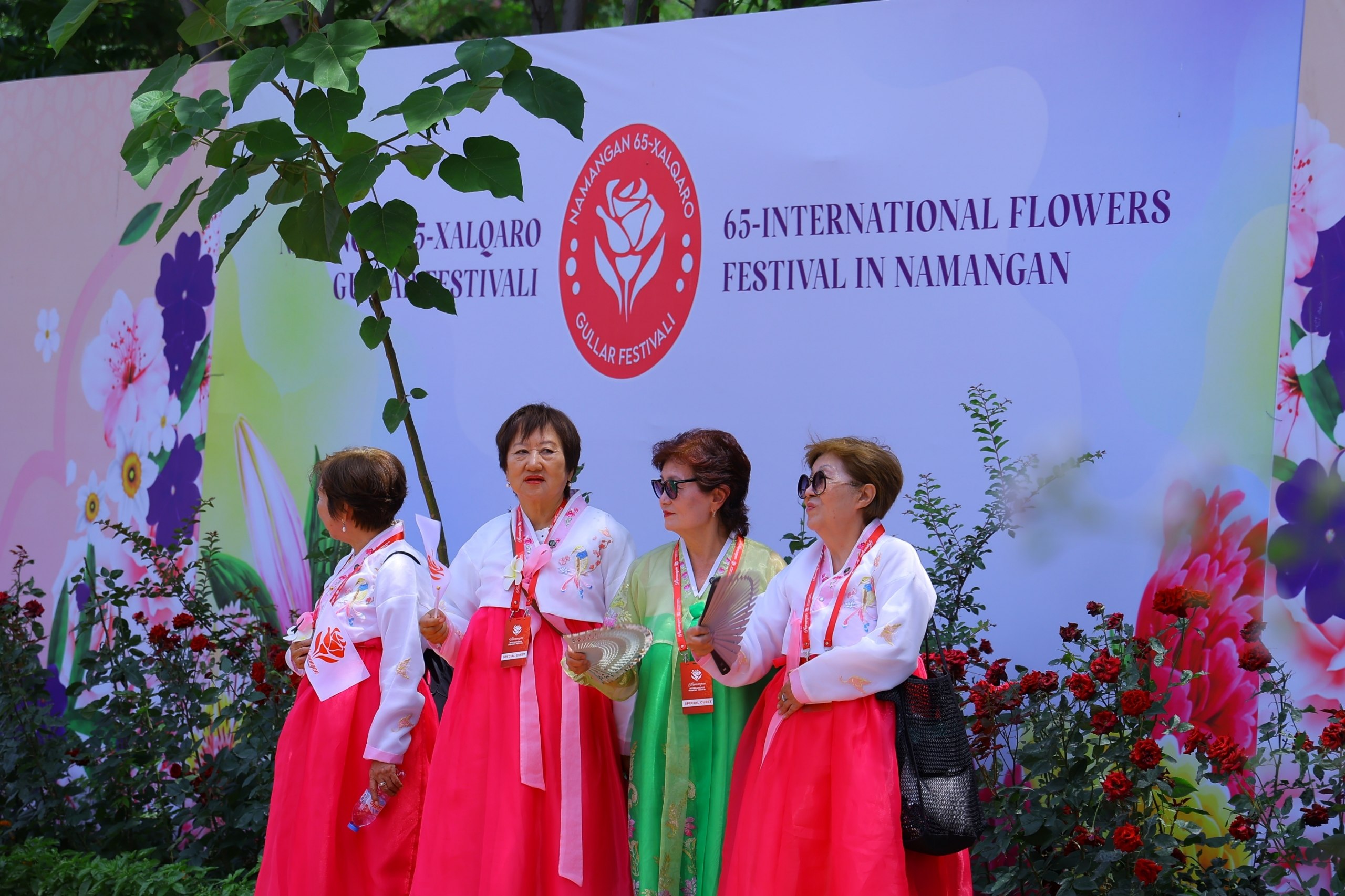 Namangan Once Again Becomes the Capital of Flowers: The 65th International Flower Festival Continues